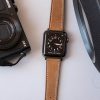 Apple Watch Strap - Natural Leather, light brown - Arizona